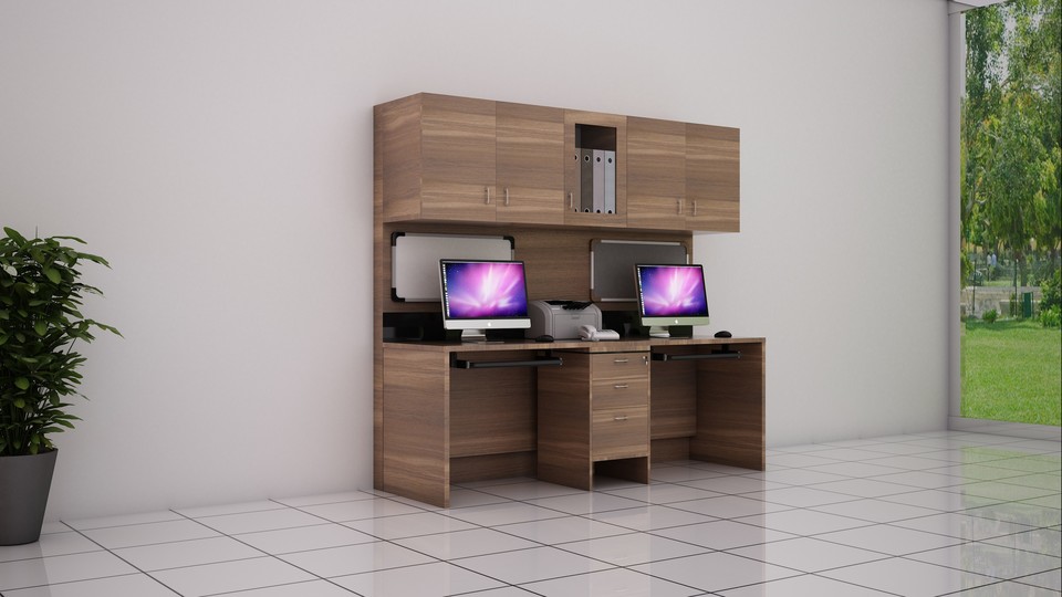 CS Work Station Interior Setup Two